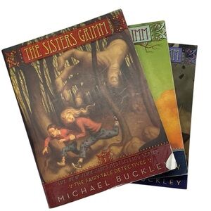 The Sisters Grimm Books by Michael Buckley - Lot of 3 Paperback